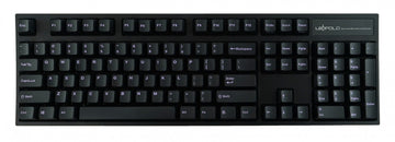 Leopold FC900R OE Black Purple Double Shot PBT Mechanical Keyboard
