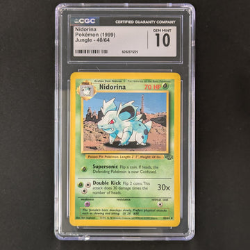Nidorina (JU 40) - Jungle - English - CGC 10