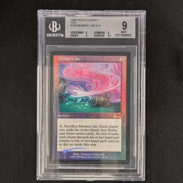 Memory Jar - Urza's Legacy - English - BGS 9