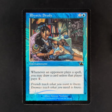[FOIL] Rhystic Study - Prophecy - English - NM