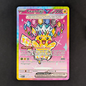 Pikachu ex (ASC 277) - Ascended Heroes - German - NM