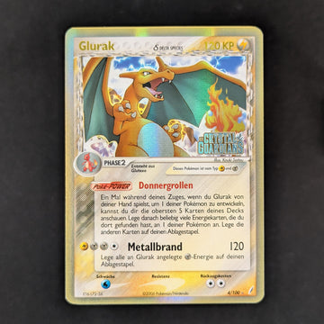 Charizard δ Delta Species (CG 4) - EX Crystal Guardians - German - GD - Stamped Holo