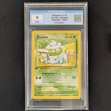 Bulbasaur (BS 44) - Base Set - German - EGS 9 - First