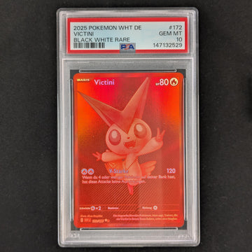 Victini (WHT 172) - White Flare - German - PSA 10