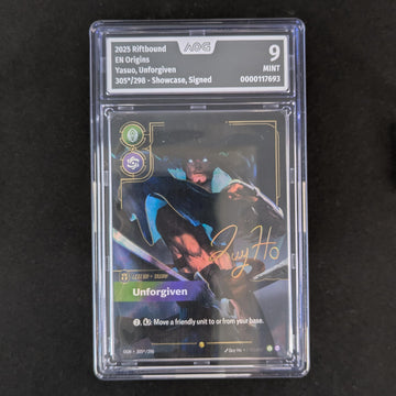 Yasuo, Unforgiven (V.3 - Signed Showcase) - Origins - English - AOC 9