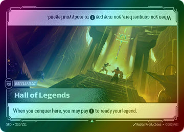 Hall of Legends - 210/221 [Spiritforged] [Foil]