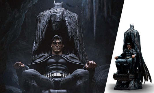 Iron Studios DC Comics Legacy Replica Batman and Bruce Wayne 1/4 Scale Limited Edition Statue