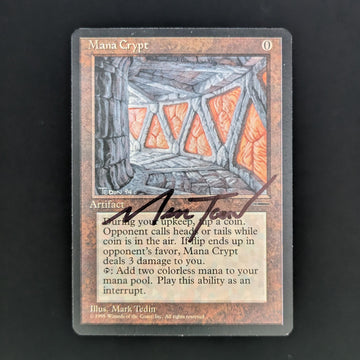 Mana Crypt - Harper Prism Promos - English - GD - SIGNED