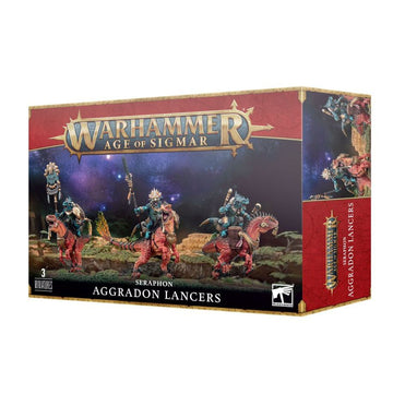Games Workshop Warhammer Age of Sigmar Seraphon Aggradon Lancers