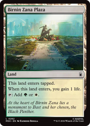Birnin Zana Plaza [262] [Marvel Super Heroes] [Non-Foil]