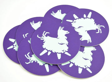 MK Limited Edition Frozen Llama Coaster