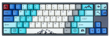 Ducky x Varmilo MIYA Mac Summit White LED 65% Dye Sub PBT Mechanical Keyboard