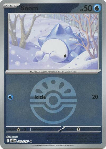Snom - Friend Ball - 052/217 - Common [me025-052] [Reverse Holo]