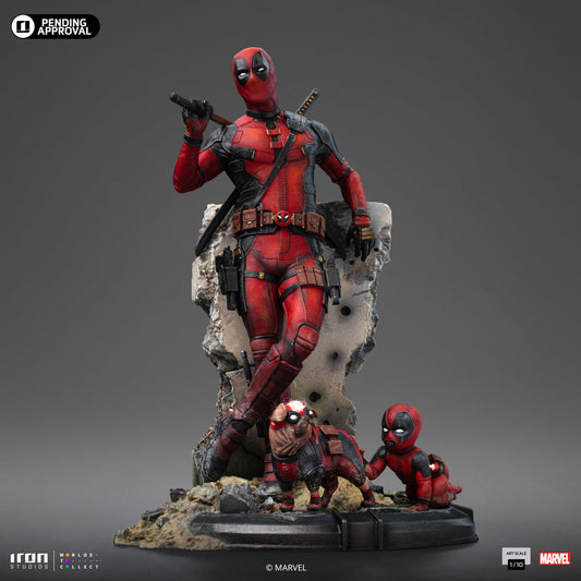 Iron Studios Marvel Studios Deadpool & Wolverine: Deadpool Art Scale 1/10 Statue