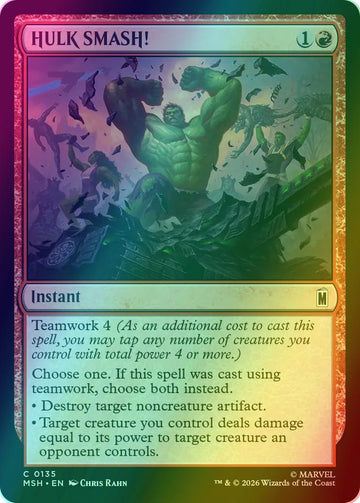 HULK SMASH! [135] [Marvel Super Heroes] [Foil]