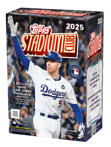 2025 Topps Stadium Club Baseball Blaster Box