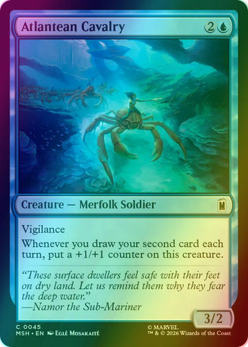 Atlantean Cavalry [45] [Marvel Super Heroes] [Foil]