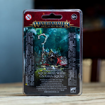 Warhammer AoS - Squigboss with Gnasha-Squig