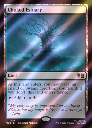 Choked Estuary [229] [Marvel Super Heroes: Commander] [Surge Foil]