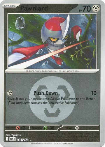 Pawniard - Energy Symbol Pattern - 146/217 - Common [me025-146] [Reverse Holo]