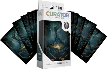 Curator Masterwork Series Sleeves - Standard Size - 100ct - Sergio Chaves - Smolder