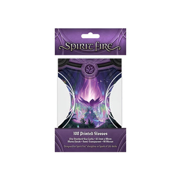 Spirit Fire: Semi-transparent Printed Sleeves: Spirit Bloom [Purple]