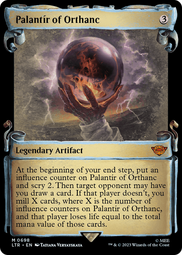 PalantÃ­r of Orthanc (LTR-698) - The Lord of the Rings: Tales of Middle-earth: (Showcase)