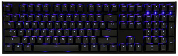 Ducky One 2 Blue LED Double Shot PBT Mechanical Keyboard