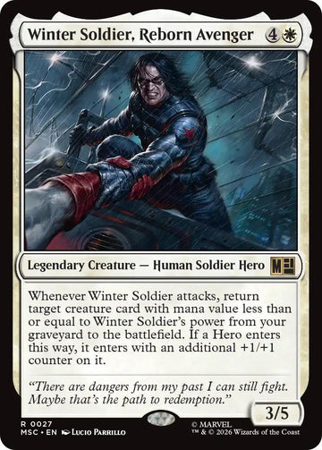 Winter Soldier, Reborn Avenger [27] [Marvel Super Heroes: Commander] [Non-Foil]