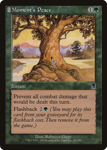 Moment's Peace (ODY-251) - Odyssey: (tombstone) Foil