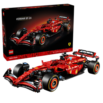 LEGO 42206 Oracle Red Bull Racing RB20 F1 Car & 42207 Ferrari SF-24 F1 Car
