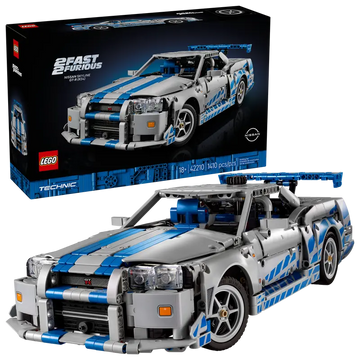 LEGO Technic - 2 Fast 2 Furious Nissan Skyline GT-R (R34) Car - #42210