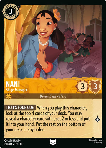 Nani - Stage Manager - 20/204 [Winterspell] [Non-Foil]