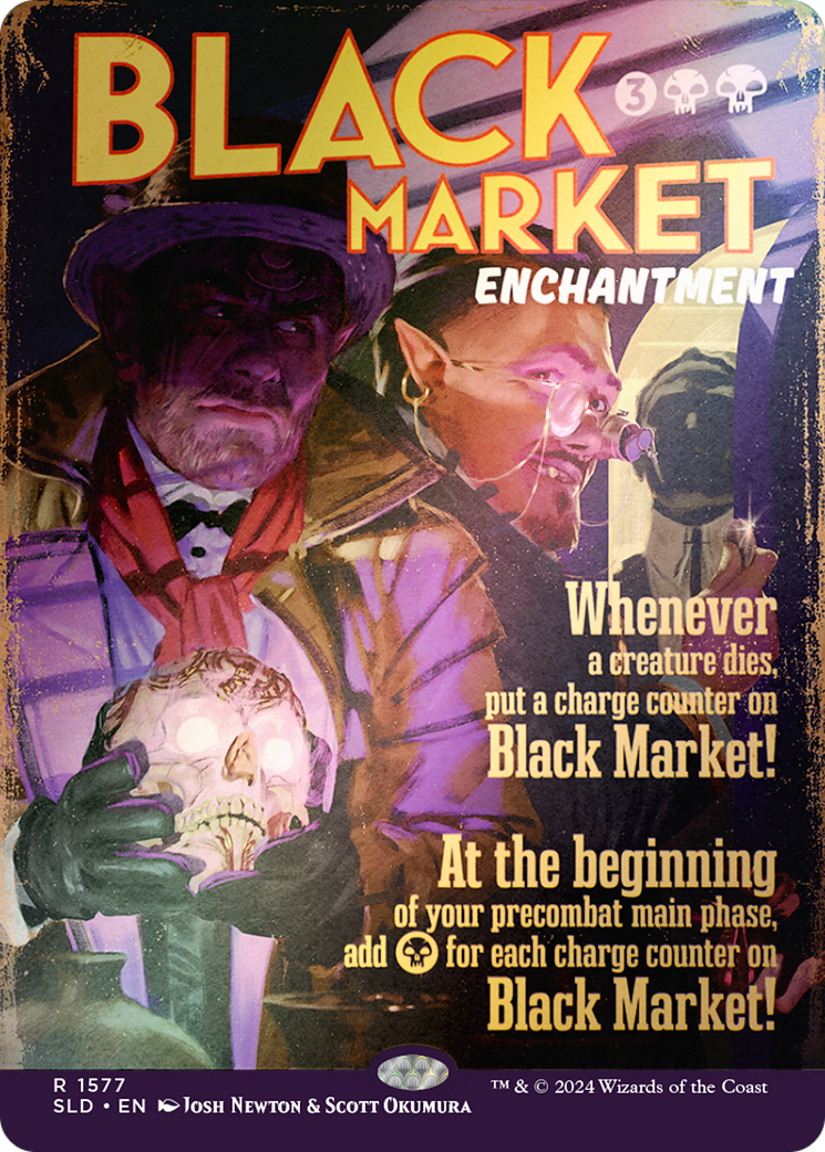 Black Market (SLD-1577â˜…) - Secret Lair Drop (Borderless) Foil
