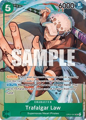 Trafalgar Law (047) (Parallel) [OP01] - Near Mint