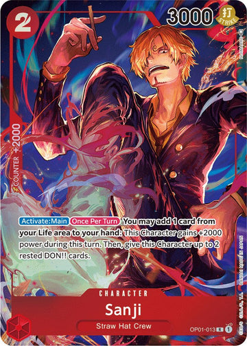 Sanji (Parallel) [OP01] - Near Mint