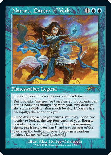 Narset, Parter of Veils (Retro Frame) - 1041 - (Secret Lair Drop Series)