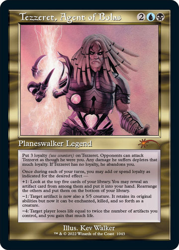 Tezzeret, Agent of Bolas (Retro Frame) - 1043 - (Secret Lair Drop Series)
