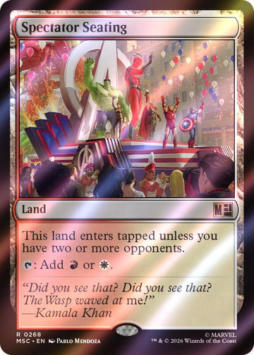 Spectator Seating [268] [Marvel Super Heroes: Commander] [Surge Foil]