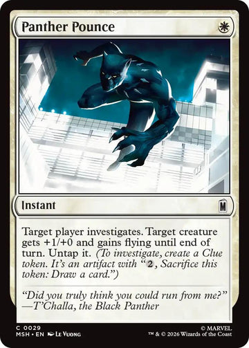 Panther Pounce [29] [Marvel Super Heroes] [Non-Foil]