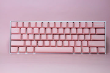 Tai-Hao Pink Love 104 Key OEM Profile Double Shot ABS Keycap Set
