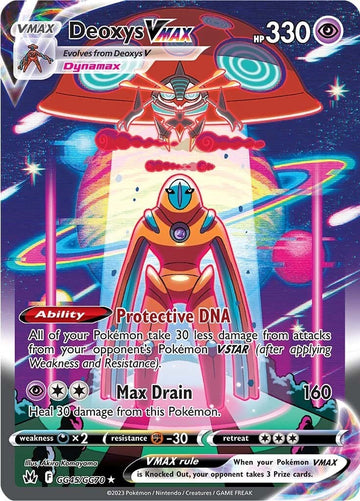 Deoxys VMAX [CRZ:GG] - Near Mint