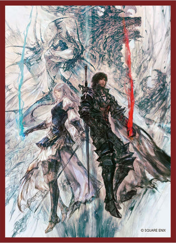 FINAL FANTASY Card Sleeves - Standard Size - 100ct - Series 3 - Fiery Heart Icy Resolve