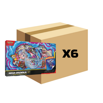 Sealed Case Mega Greninja EX Premium Collection Boxes