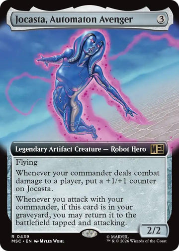 Jocasta, Automaton Avenger [439] [Extended Art] [Marvel Super Heroes: Commander] [Non-Foil]