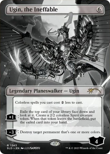 Ugin, the Ineffable (Borderless) - 1243 - (Secret Lair Drop Series)