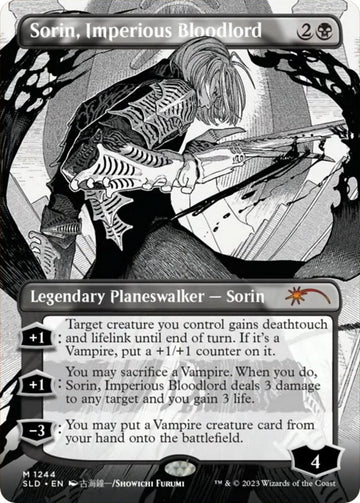 Sorin, Imperious Bloodlord (Borderless) - 1244 - (Secret Lair Drop Series)