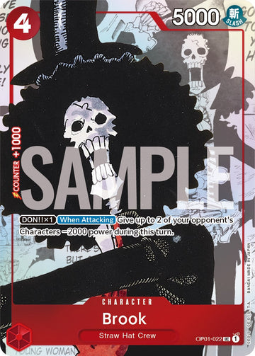 Brook - OP01-022 (Alternate Art) [OP-PR] - Near Mint