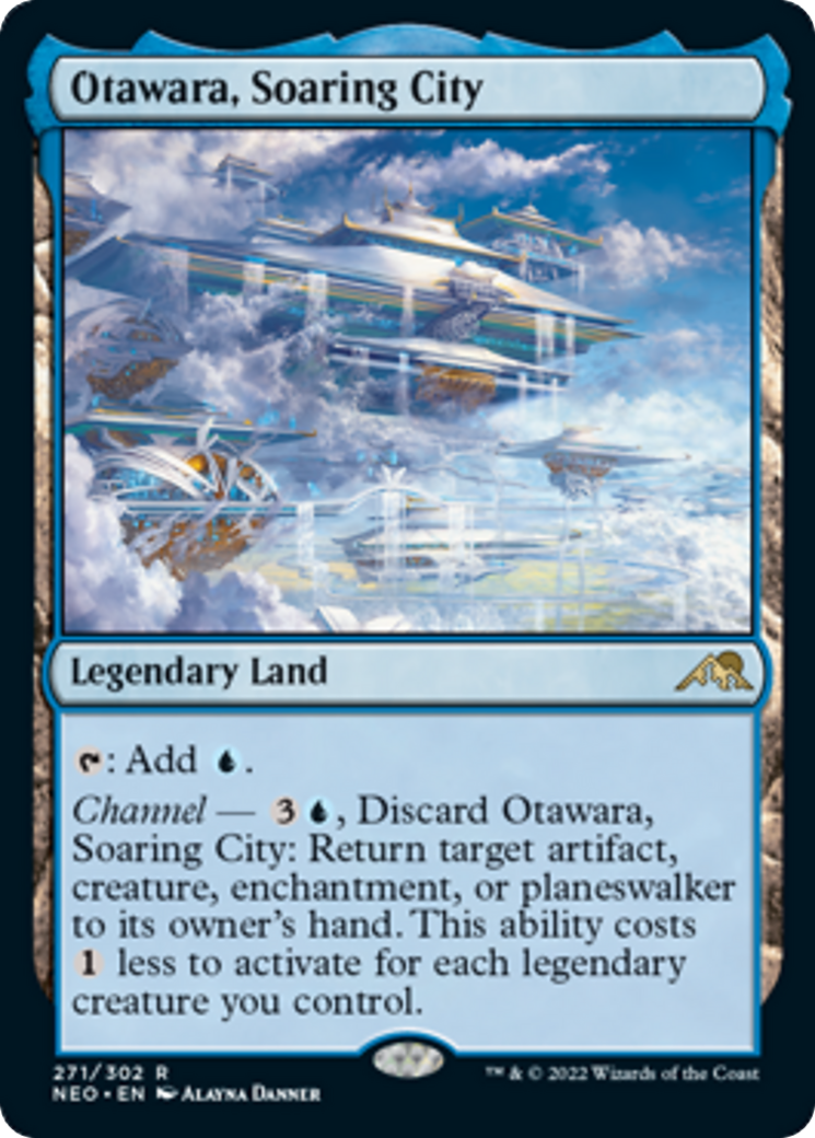 Otawara, Soaring City (NEO-271) - Kamigawa: Neon Dynasty Foil