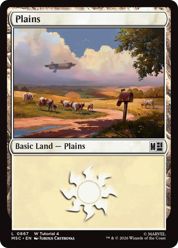 Plains [867] [Beginner Box] [Marvel Super Heroes: Commander] [Non-Foil]